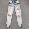 jeans di bootcut strappati