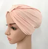 Beanie/Skull Caps Women Muslim Hijab Scarf Inner Ladies Islamic Cross Headband Turban Headwrap Hairband Headscarf