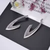 Marques Bijoux De Mode Femme Cristal Longues Boucles D'oreilles Geisha Dream Catch Party Haute Qualité Grande Lune Conception Goutte Bijoux6160394