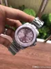 Super montre 116610 cadran rose montre DE luxe 2813 mouvement automatique montres 316L bracelet en acier fin diamètre 40mm