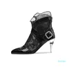 Kleid Schuhe High Heel Sandalen Frauen Pumps Super Atmungsaktive Knöchelstiefel Frau Professionelle Einzelne Damen 2021