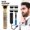 Profesyonel Saç Clippers Berber Saç Kesimi Jilet Tondeuse Barbe Maquina De Cortar Cabello Erkekler İçin Sakal Düzeltici BEA0357557841