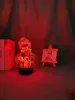 Luci notturne lampada anime kento nanami luce jujutsu kaisen guidato per regalo di compleanno notturno 234u