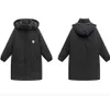 Koreaanse stijl neer gevoerde jas damesmid-to-lange sectie Winter Design Sense Niche 211013