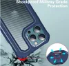 Carbon Armor Fiber Frackproof Phone For iPhone 14 13 12 11 Pro Max XS XR X 6 7 8 Plus Samsung TPU