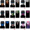 half face series Skull Headband autumn and winter party masks protection magic scarf warm sports riding elastic Halloween maskZC438