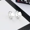 Jewelry Ring High Quality Alloy Ladies Fashion Simple Love Silver Plated Valentine's Day Anniversary Gift