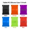 IPhone Case Handle Stand Silicone Soft stockproof tablettfodral för Apple iPad 12.9 Mini 1 2 3 5 6 Mini6 10.2 10.9 10.5 Silikon Soft Back Kickstand Cover Ny