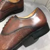 Mens Party Wedding Dress Shoes New 2021 Casual Loafers Men Genuine Leather Flats Brand Designer Oxfords Size 38-44
