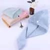 NewpineApple xadrez de cabelo seco tampão toalha de toalha de toalha de secagem rápida cabelos chapéus Turban Wrap Hat Hat Banhing Cap EWC7170