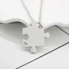 Anhänger Halskette 4 Stück Set von guten Freunden Serie Hollow Love Puzzle Geometrische Halskette Unisex Freundschaft BFF Schmuck Auswahl5116450