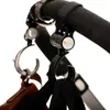 أجزاء العلاوات الاكسسوارات هوك - 2 قطع من خطافات متعددة الأغراض للأليفي أو حاملة الطفل دراجة دراجة سيارة مسند الرأس