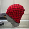 men's and women's hats floppy hats Winter beanie hats knit wool hat plus velvet Berets Thick Caps