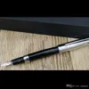 2021 Fashion Dupont Fountain Pen Black Silver Office and School Writing Supplies Gift Luxury for Tovement9615137