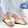 Kvinnor Sandaler Comfy Platform Flat Sandals Kvinnor Skor Ladies Kvinna Sandalie Sandal Orthopedic Bunion Corrector 41