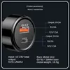 20W PD Type C Car Charger 18W QC3.0 Fast Chargers Dual USB Ports Quick Charge Auto Power Adapter with Retail Package izeso