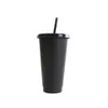 24 oz beverage juice tumblers and straw magic coffee custom plastic cup