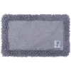 Alfombra de baño de chenilla de algodón de Color sólido Simple alfombra de baño con bordado de plantas alfombra de baño antideslizante absorbente súper suave 210401