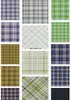 ملصقات ملصقات 1 ورقة Houndstooth Plaid برسل ثلاثي الأبعاد الأظافر النقل للحبوب إنجلترا تصاميم الملحقات للزخارف Prud22