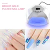 Nail Dryers 86W LED Lamp Dryer 42LEDs UV For Drying Gel Polish Timer Light488