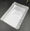 A5 / A6 / A7 Cover Cover Cover PVC Binder Cover Clear Clear Stipper Bag 6 Отверстие Водонепроницаемые Пакеты Канцтовары Офис Портативный Документ SACK ZC342