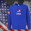 Herren Hoodies Sweatshirts USA Vereinigte Staaten von Amerika Männer Sweatshirt Sweat Hip Hop Streetwear Amerikanischer Trainingsanzug Nation Flag US