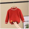 PHILOLOGY pure color fall winter boy girl kid thick crew neck shirts solid long sleeve pullover sweater LJ201130 84 Z2