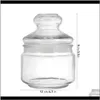 Housekeeping Organization Home Gardenglass Duftteeglas Transparente Aufbewahrungsflasche mit Deckel versiegelt (350/500 ml) Flaschen Gläser Drop Deliver