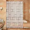 Bathroom Shower Curtain 3D Waterproof Mildew proof PEVA Bath s Environmental Toilet Door 210915