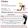 Eilyken plus storlek 42 kvinnor klassiska höga klackar 11cm fetish sandaler kvinnliga sommarskor sexiga kvinnor pumpar c0410