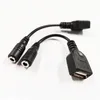 Cavi del connettore, DC 4.0x1.7mm Jack femmina a USB2.0-femmina-femmina Adattatore di alimentazione Cavo del caricabatterie / 25pcs