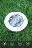 4 LED a energia solare con luci da terra per esterni, giardino, cortile, paesaggio - Bianco