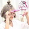 DIY Fryzjerstwo Nożyczki Bangs Hair Clipper Przycinanie Artefakt Zestaw Płaskie Zęby 3 Sztuka