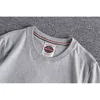 Gustomerd Lato 100% Bawełna Koszula dla mężczyzn Casual O-Neck -Shirt Wysokiej jakości Soft Feel and Daily Shirts 210716