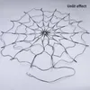 LED Spider Web Lights Halloween Party Decor String Indoor Halloweenday Abtived Atmosphere مصباح Haunted House Decoration D2.0