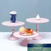 Yuvarlak Kek Standları Setleri S M L Yüksek Feet Cupcake Mumluk Tatlı Meyve Sofra Tepsi Düğün Parti Dekorasyon Diğer Bakeware Fabrika Fiyat Uzman Tasarım Kalitesi