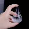 30ml Transparent Gouttelette Tempête Verre Goutte D'eau Prévisions Météo Prédicteur Moniteur Bouteille Maison Baromètre Décor 210607