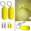 Accessoires de piscine 2pcs kayak clés flottants Fender clés flottants anneau marin navigation canal flotteur keychain2274272