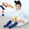 Chaussettes de sport 2021 bébé fille et garçon rayé moyen Long Tube lâche tout-petits enfants tricot étudiant