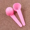 10G 20 ml Meten Lepels Keuken Gereedschap Wit Roze Plastic Sugar Creature Bakken Tool Theelepeltje Coffee Scoop