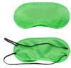 colorato nero rosso Sleeping Eye Mask Ombra Nap Cover Maschere bende Occhiali da trasporto aereo Strumento da viaggio Benda morbida in poliestere