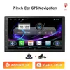 Quad Core 7'' Touch Screen Android 10 Universal Car Stereo GPS Navigation Bluetooth WIFI 4G DAB+ OBD SWC DVR FM MAP With Cam Mic