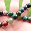 Bracelet en perles d'agate indienne véritable pour hommes, 10mm, à facettes, qualité AAA, perles fantaisie, MG1125, 2556681