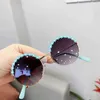 Été Mode Fleur Enfants Lunettes De Soleil Rondes Couleurs Bonbons Mignon Garçons Filles Lunettes De Soleil En Plein Air Voyage UV Lunettes De Protection Fournitures H528S8E