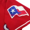 Cousu personnalisé Elvis Andrus 2012 rouge 40e Anniv rouge Jersey ajouter nom numéro Baseball Jersey