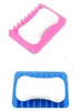 Wholesale Silicone Soap Dishes Bathroom Drainable Tray Dish Pad Shower Bar Holder Saver for kitchen ZZE5623