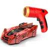 RC Car Stunt Infrared Laser Tracking Wall Ceiling Climbing Follow Light Drift 360 Rotating Electric Anti Gravity Car Toys