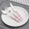 children stainless steel tableware set