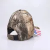 Donald Trump 2024 Cappelli Camouflage Berretti da baseball per le elezioni presidenziali americane Cappello sportivo all'aperto regolabile DB906