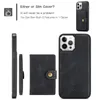 Magnetische Lederhüllen für iPhone 12 Pro Max 11 Xr XS Samsung Galaxy A12 A32 A42 A52 A72 5G Note 20 Plus S20 FE S21 Ultra A51 mit Brieftaschen-Karten-Flip-Telefonabdeckung